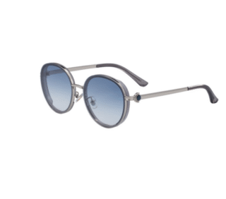 Punk-Style Round Sunglasses for Women